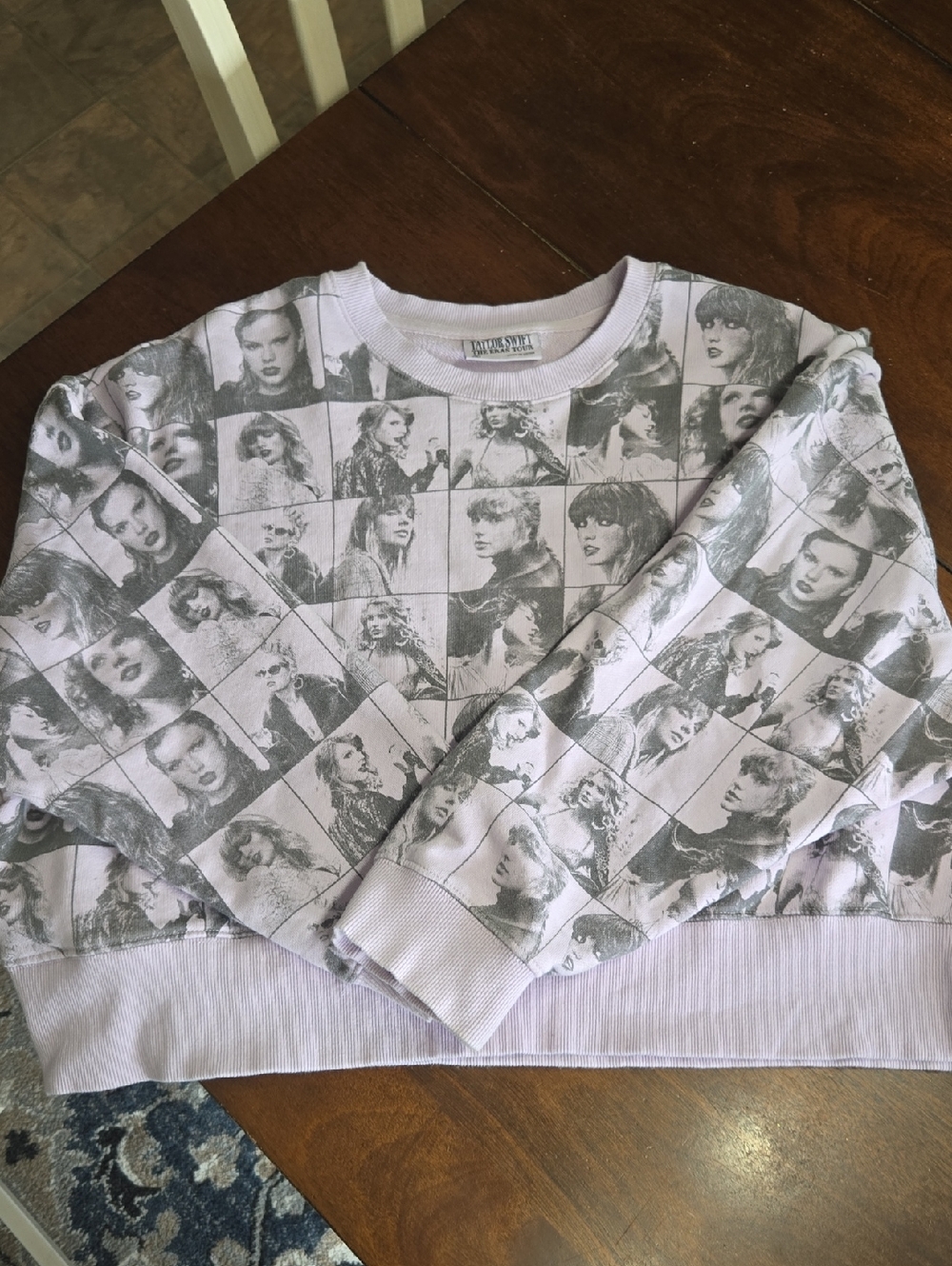 Taylor Swift The Eras Tour Oversized Crop Sweater